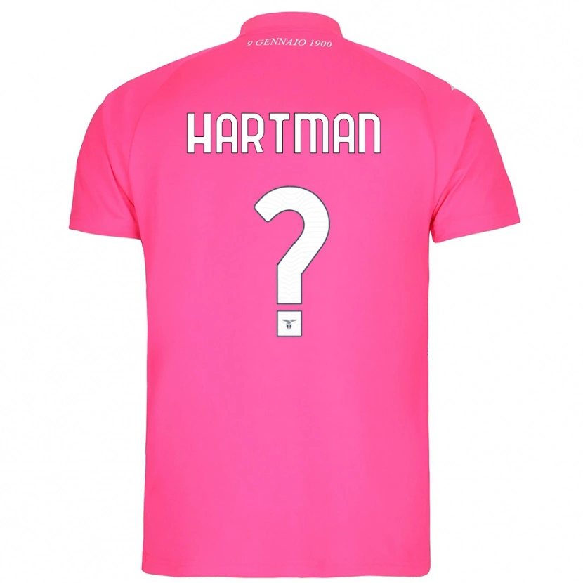 Danxen Børn Thomas Hartman #0 Dyb Pink Målmandstrøje 2025/26 Trøje T-shirt