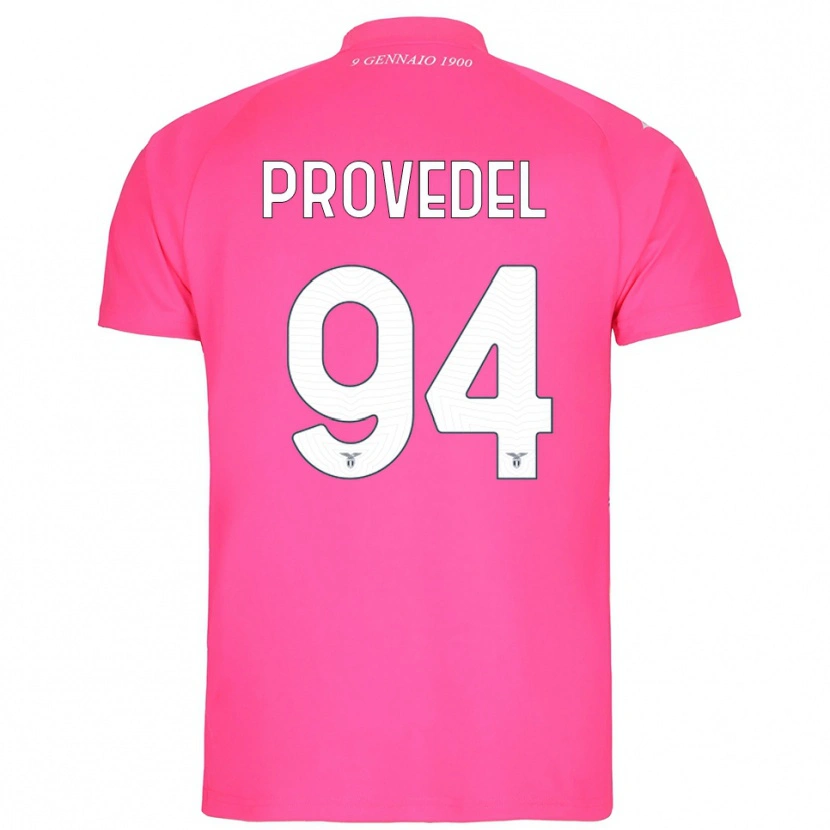 Danxen Børn Ivan Provedel #94 Dyb Pink Målmandstrøje 2025/26 Trøje T-shirt