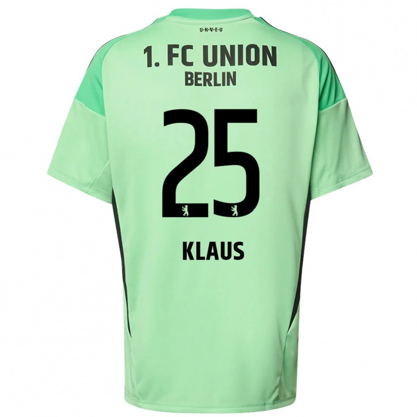 Danxen Børn Carl Klaus #25 Lys Grøn Sort Målmandstrøje 2025/26 Trøje T-shirt