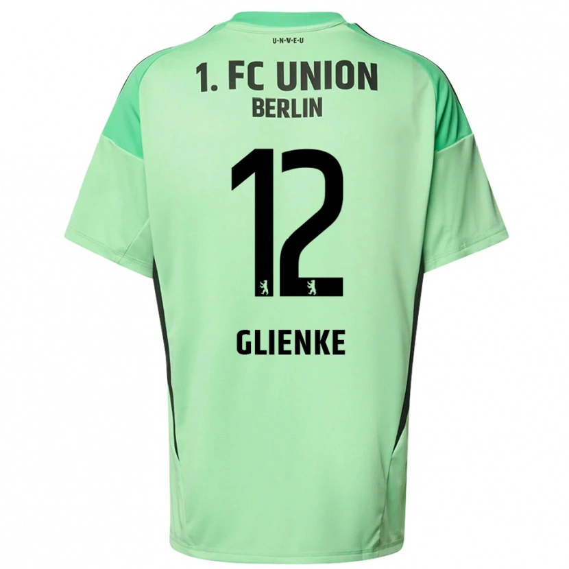 Danxen Børn Niklas Glienke #12 Lys Grøn Sort Målmandstrøje 2025/26 Trøje T-shirt