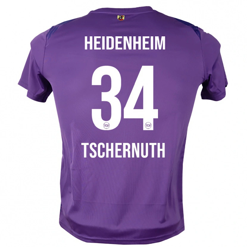 Danxen Børn Paul Tschernuth #34 Medium Orkide Målmandstrøje 2025/26 Trøje T-shirt