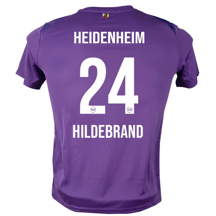 Danxen Børn Jan Hildebrandt #24 Medium Orkide Målmandstrøje 2025/26 Trøje T-shirt