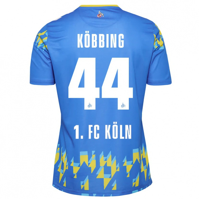Danxen Børn Matthias Köbbing #44 Kornblomst Blå Målmandstrøje 2025/26 Trøje T-shirt