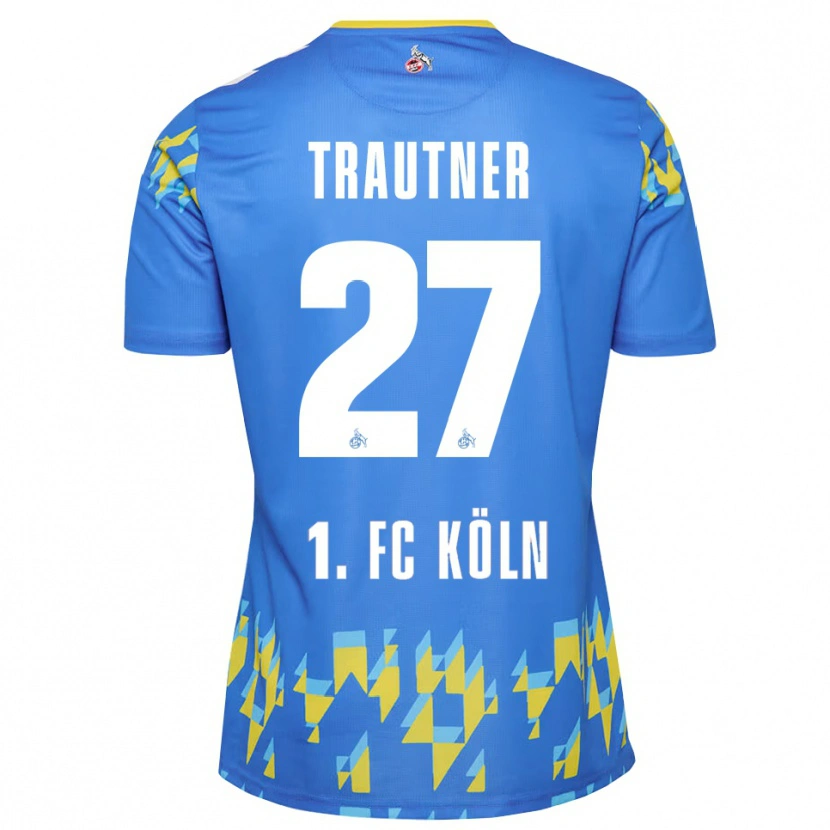 Danxen Børn Tobias Trautner #27 Kornblomst Blå Målmandstrøje 2025/26 Trøje T-shirt