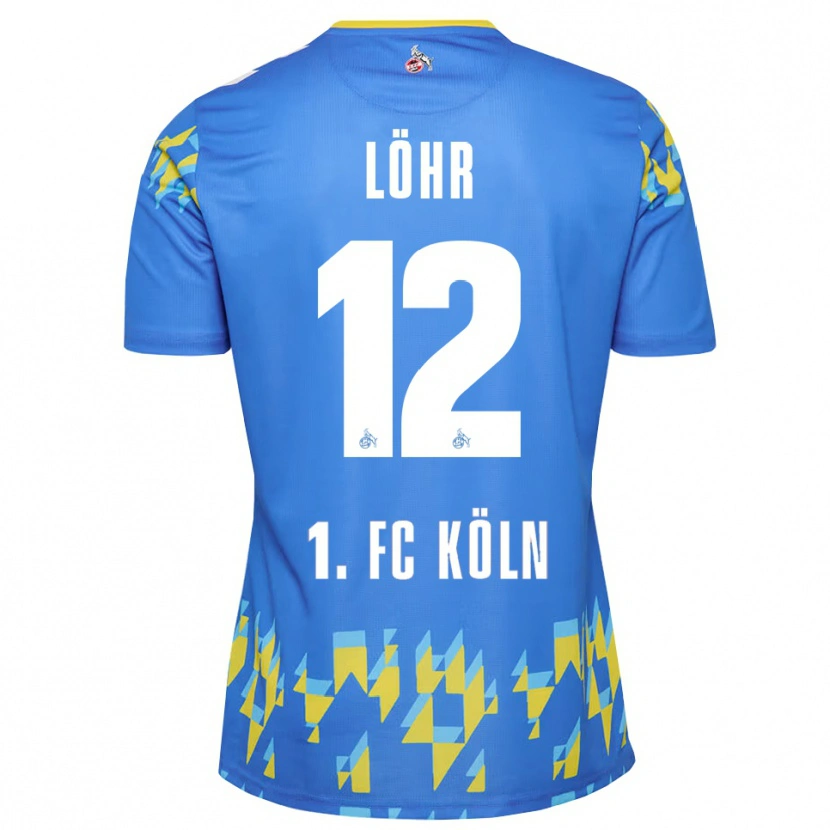 Danxen Børn Max Löhr #12 Kornblomst Blå Målmandstrøje 2025/26 Trøje T-shirt