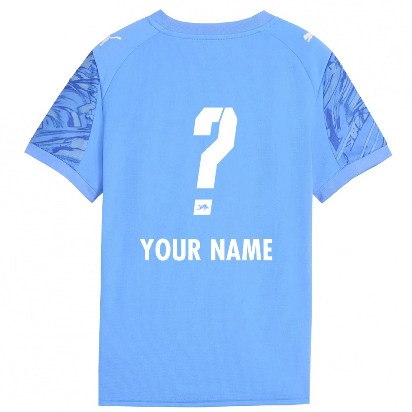 Danxen Børn RB Leipzig Kongeb Blå Rød Målmandstrøje 2025/26 Trøje T-shirt