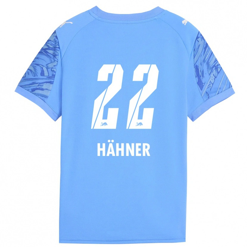 Danxen Børn Elian Hähner #22 Kongeb Blå Rød Målmandstrøje 2025/26 Trøje T-shirt
