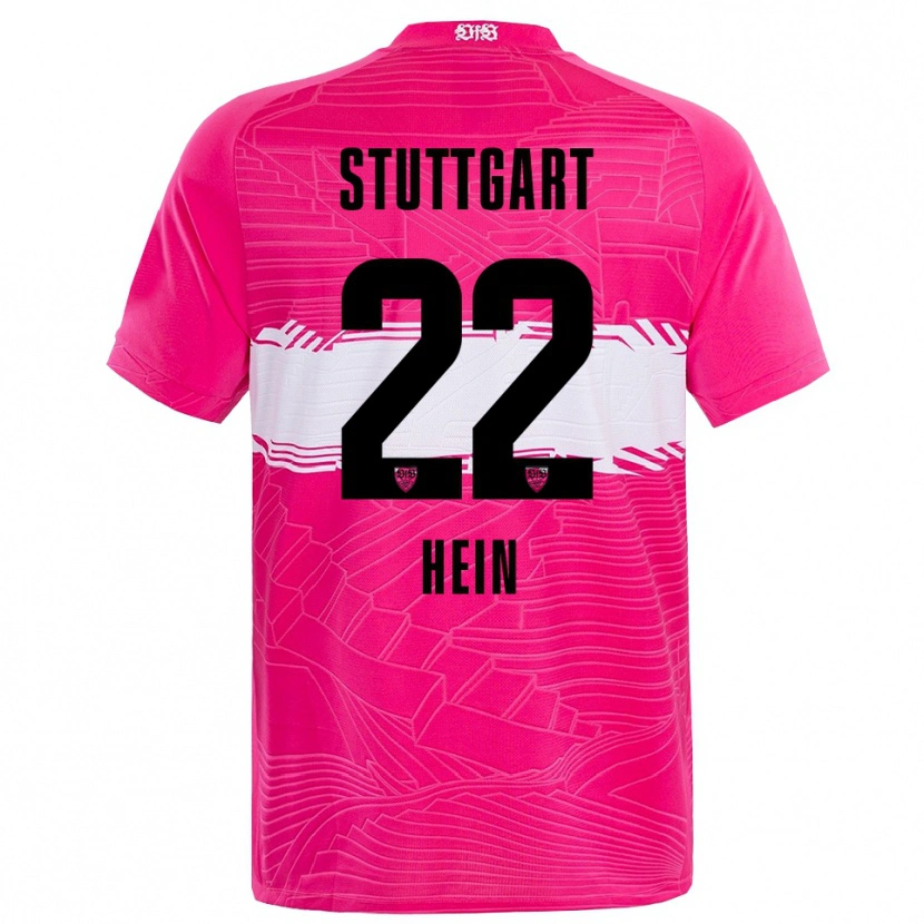 Danxen Børn Pia Hein #22 Dyb Pink Sort Målmandstrøje 2025/26 Trøje T-shirt