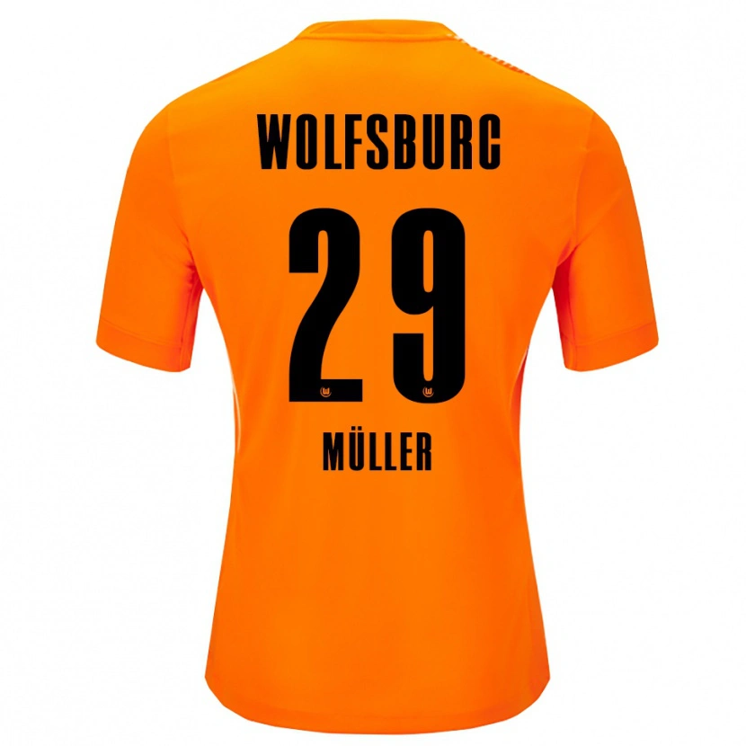 Danxen Børn Marius Müller #29 Rød Sort Målmandstrøje 2025/26 Trøje T-shirt