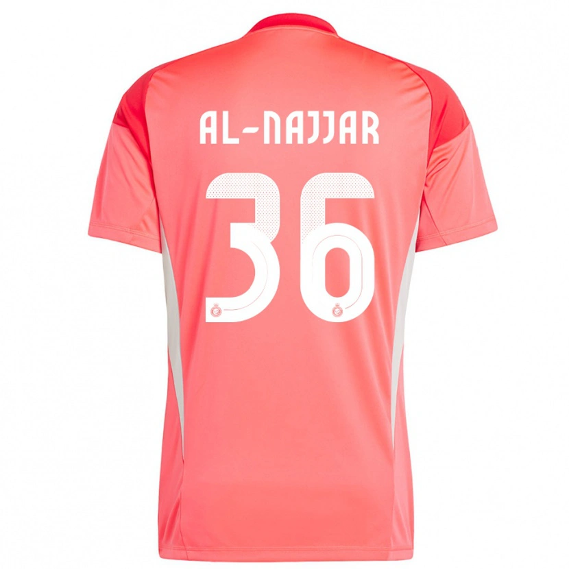 Danxen Børn Raghed Al-Najjar #36 Rød Orange Gul Målmandstrøje 2025/26 Trøje T-shirt
