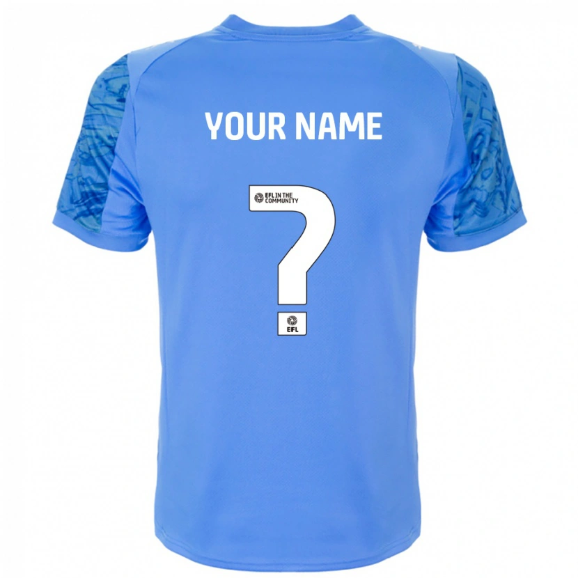 Danxen Børn Blackpool FC Dodger Blå Målmandstrøje 2025/26 Trøje T-shirt