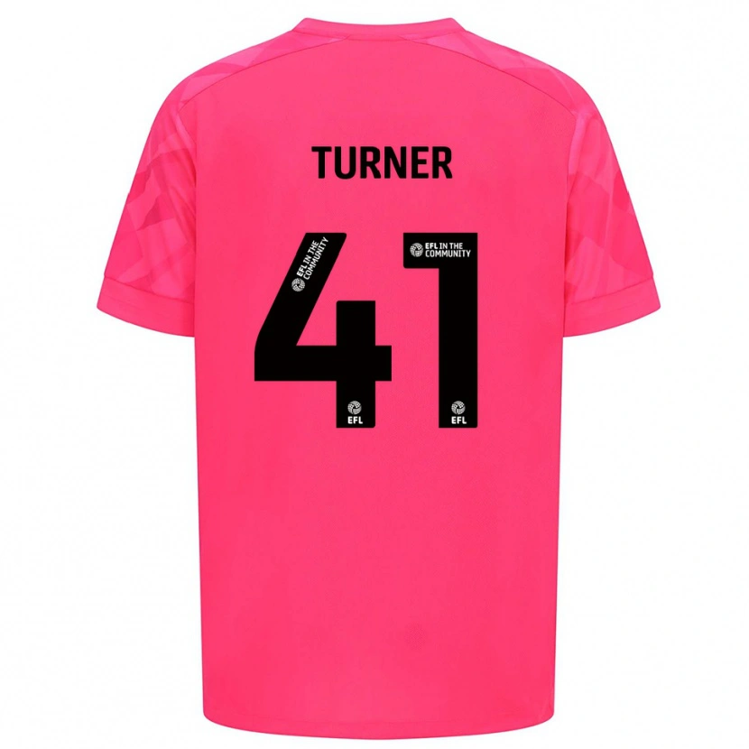 Danxen Børn Matthew Turner #41 Rose Pink Målmandstrøje 2025/26 Trøje T-shirt