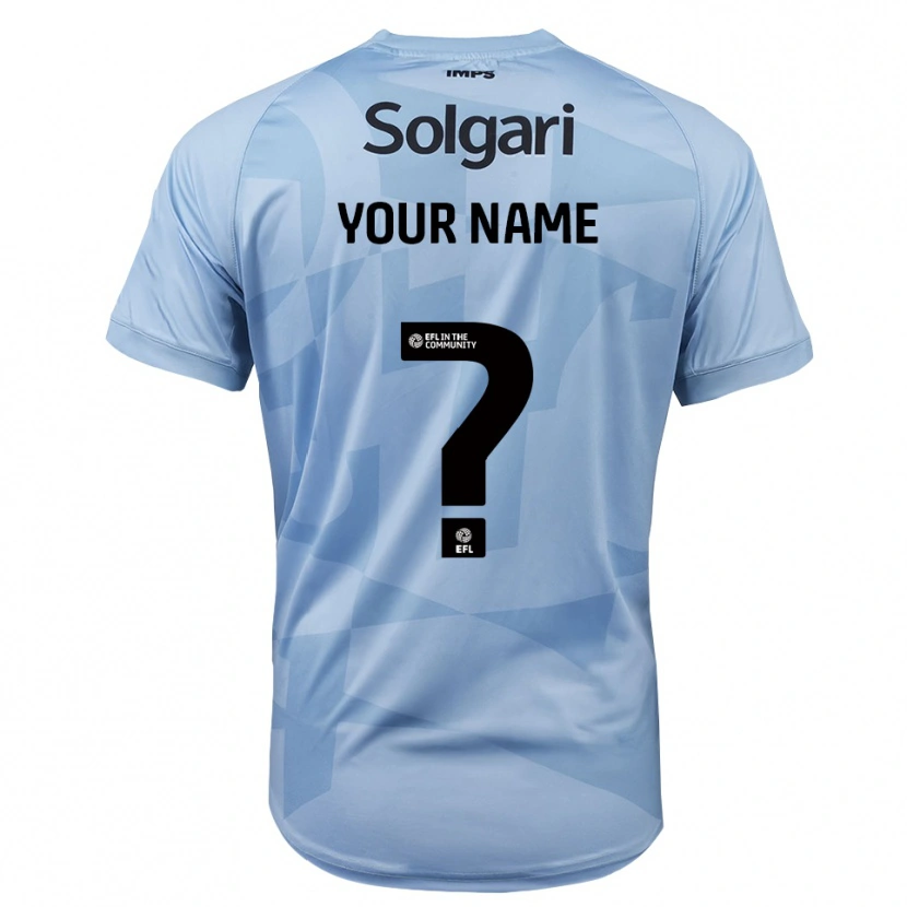 Danxen Børn Lincoln City Lys Himmelblå Målmandstrøje 2025/26 Trøje T-shirt