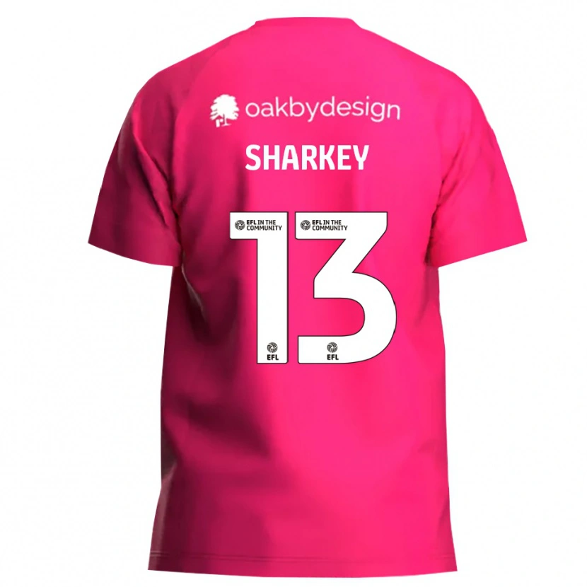 Danxen Børn Toby Sharkey #13 Magenta Målmandstrøje 2025/26 Trøje T-shirt