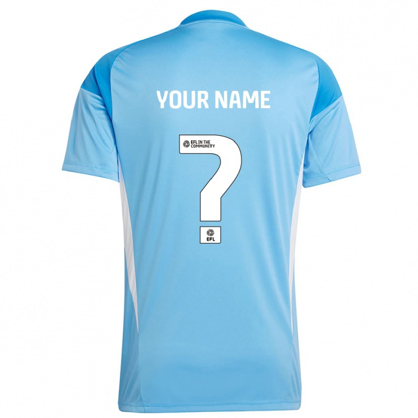 Danxen Børn Salford City Himmelblå Målmandstrøje 2025/26 Trøje T-shirt