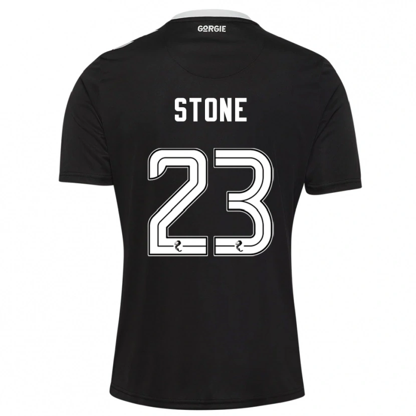 Danxen Børn Harry Stone #23 Sort Bordeaux Målmandstrøje 2025/26 Trøje T-shirt