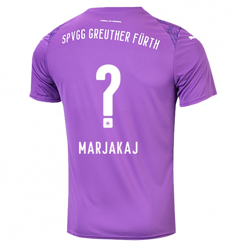 Danxen Børn Sabina Marjakaj #0 Lilla Hvid Målmandstrøje 2025/26 Trøje T-shirt