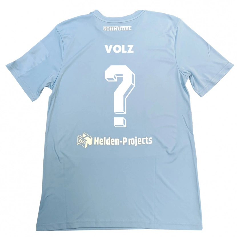 Danxen Børn Jule Volz #0 Blå-Grå Målmandstrøje 2025/26 Trøje T-shirt