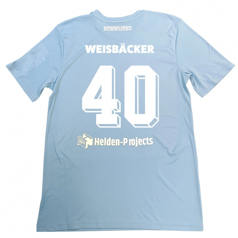 Danxen Børn Maximilian Weisbäcker #40 Blå-Grå Målmandstrøje 2025/26 Trøje T-shirt
