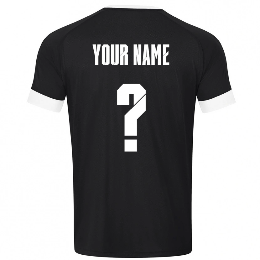 Danxen Børn Rot-Weiss Essen Sort Hvid Målmandstrøje 2025/26 Trøje T-shirt