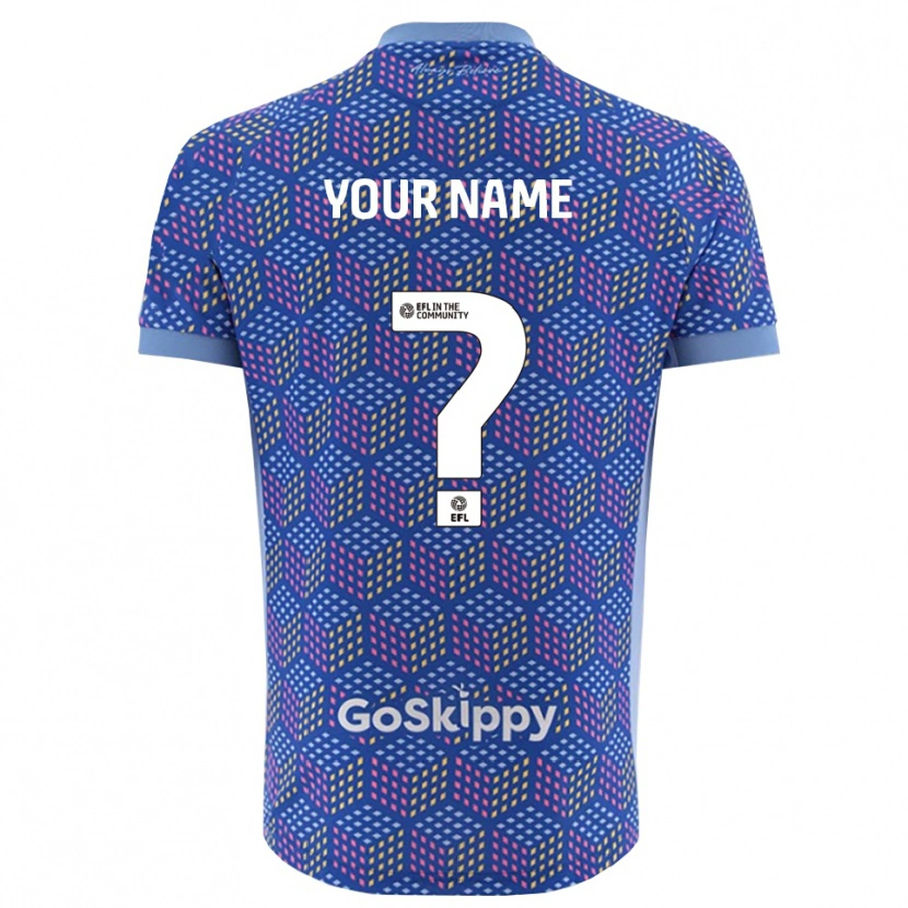 Danxen Børn Bristol City Blå Sort Målmandstrøje 2025/26 Trøje T-shirt