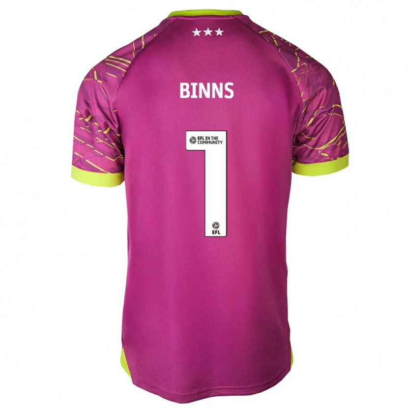 Danxen Børn Charlie Binns #1 Medium Rød Målmandstrøje 2025/26 Trøje T-shirt