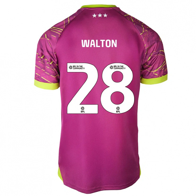 Danxen Børn Christian Walton #28 Medium Rød Målmandstrøje 2025/26 Trøje T-shirt