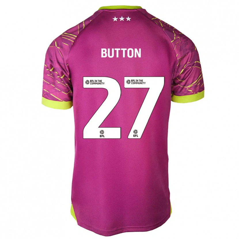Danxen Børn David Button #27 Medium Rød Målmandstrøje 2025/26 Trøje T-shirt