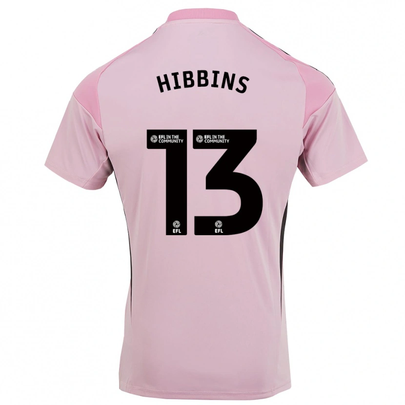 Danxen Børn Josh Hibbins #13 Kirsebærblomme Pink Målmandstrøje 2025/26 Trøje T-shirt
