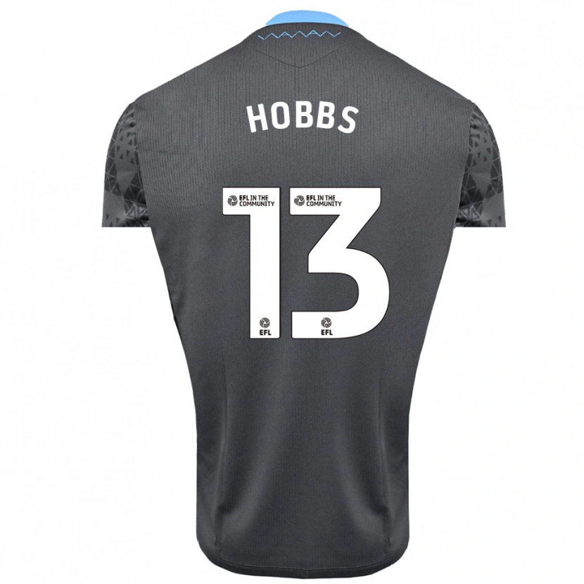 Danxen Børn Charlie Hobbs #13 Grå Hvid Målmandstrøje 2025/26 Trøje T-shirt