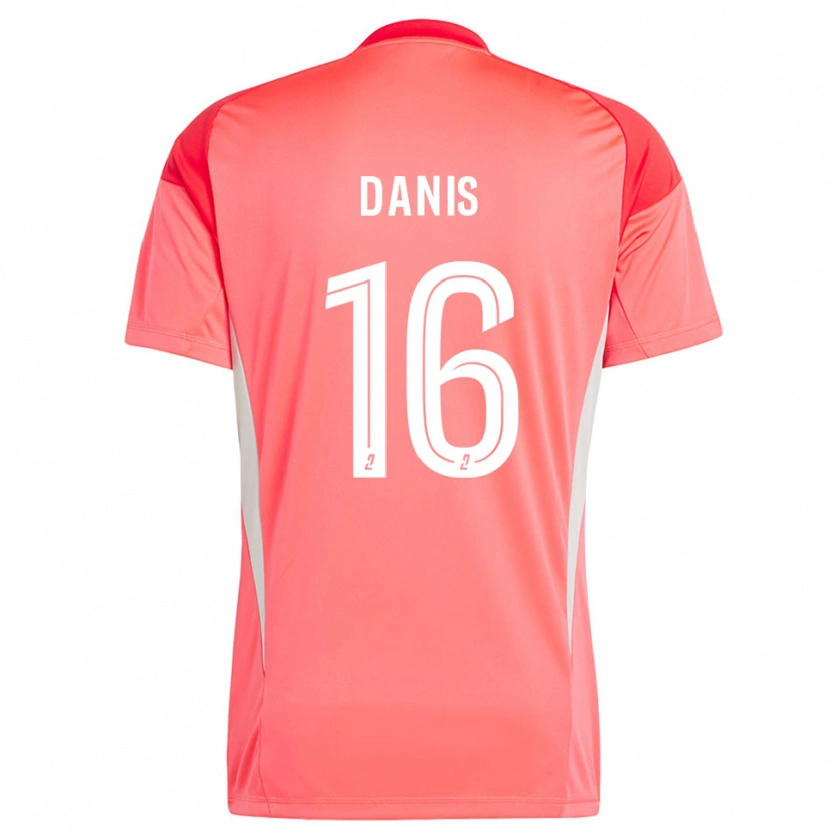 Danxen Børn Adrien Danis #16 Lys Orange Målmandstrøje 2025/26 Trøje T-shirt