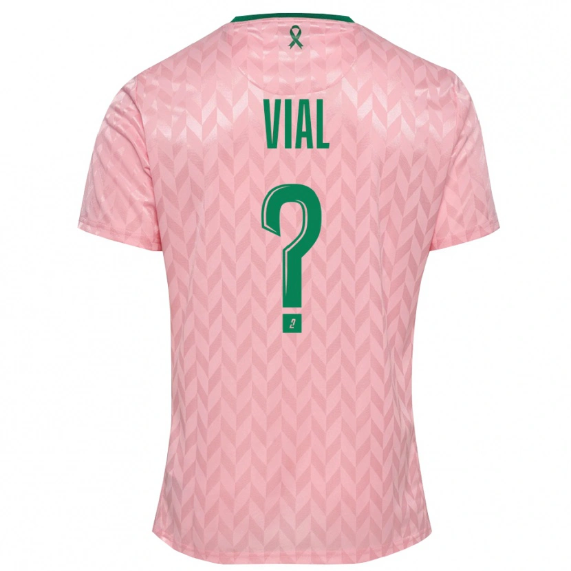 Danxen Børn Lorik Vial #0 Pink Grøn Målmandstrøje 2025/26 Trøje T-shirt