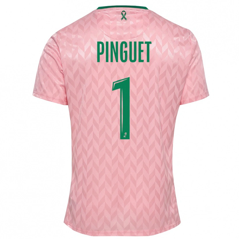 Danxen Børn Alice Pinguet #1 Pink Grøn Målmandstrøje 2025/26 Trøje T-shirt