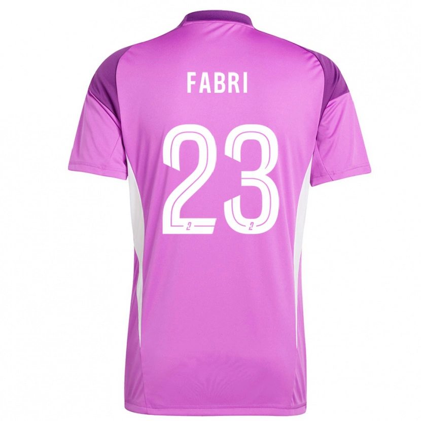 Danxen Børn Julien Fabri #23 Lavendel Målmandstrøje 2025/26 Trøje T-shirt