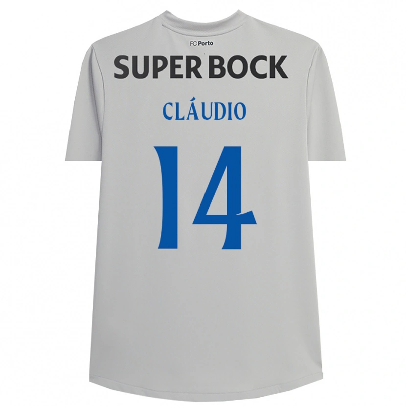 Danxen Børn Cláudio Ramos #14 Lysegrå Sort Målmandstrøje 2025/26 Trøje T-shirt