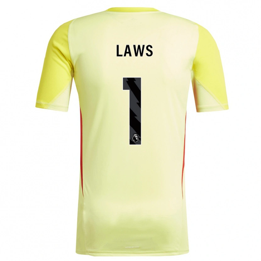 Danxen Børn Rachael Laws #1 Gul Rød Målmandstrøje 2025/26 Trøje T-shirt
