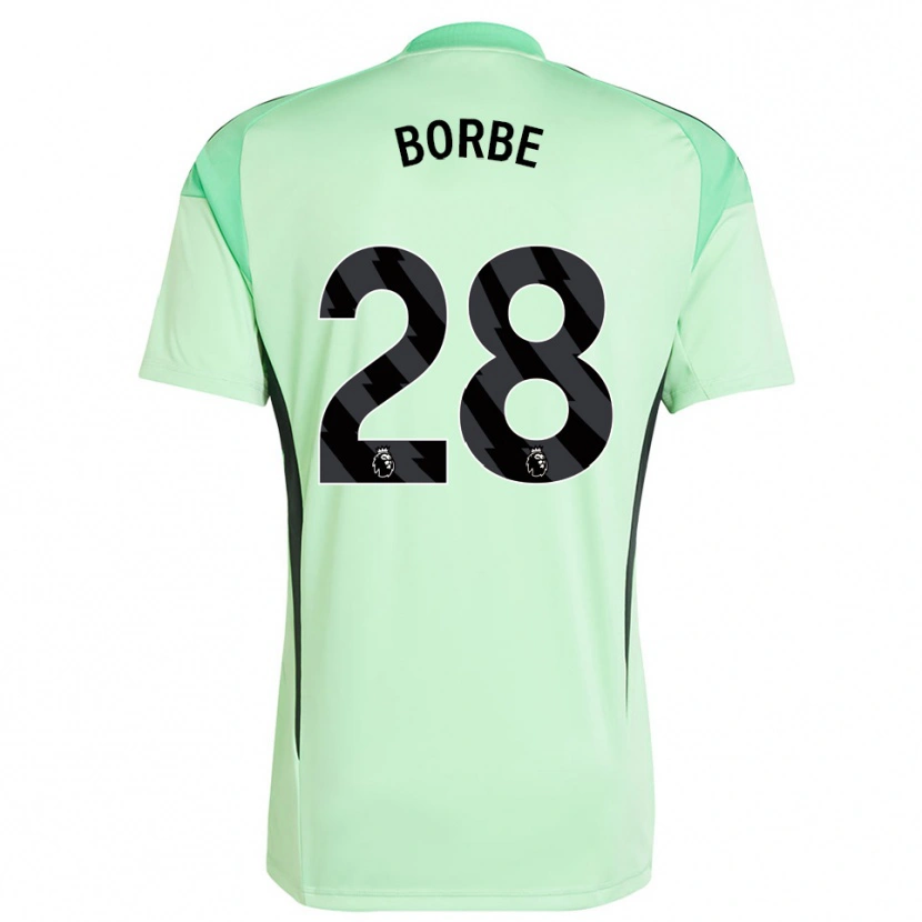 Danxen Børn Anneke Borbe #28 Lysegrøn Sort Målmandstrøje 2025/26 Trøje T-shirt