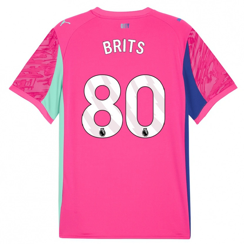 Danxen Børn Spike Brits #80 Rose Pink Målmandstrøje 2025/26 Trøje T-shirt
