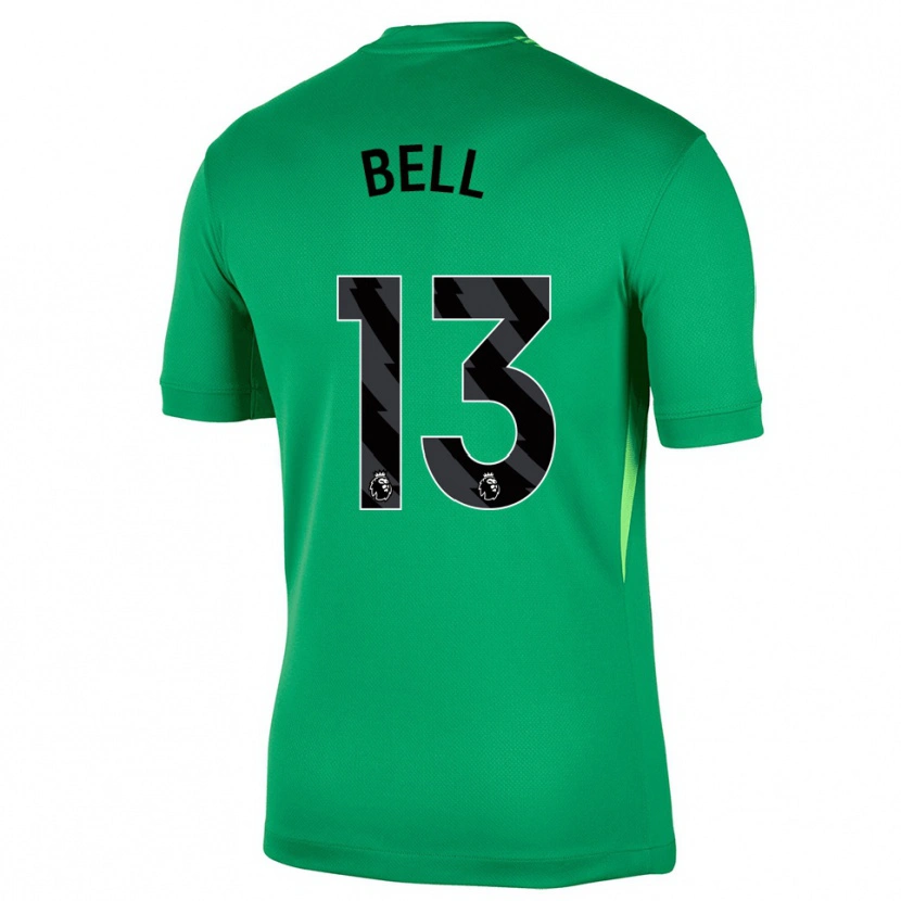 Danxen Børn Toby Bell #13 Grøn Sort Målmandstrøje 2025/26 Trøje T-shirt