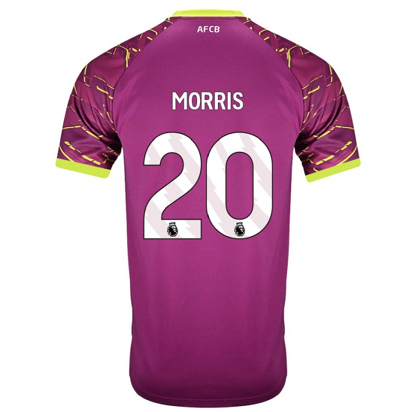 Danxen Børn Caitlin Morris #20 Mørk Magenta Målmandstrøje 2025/26 Trøje T-shirt