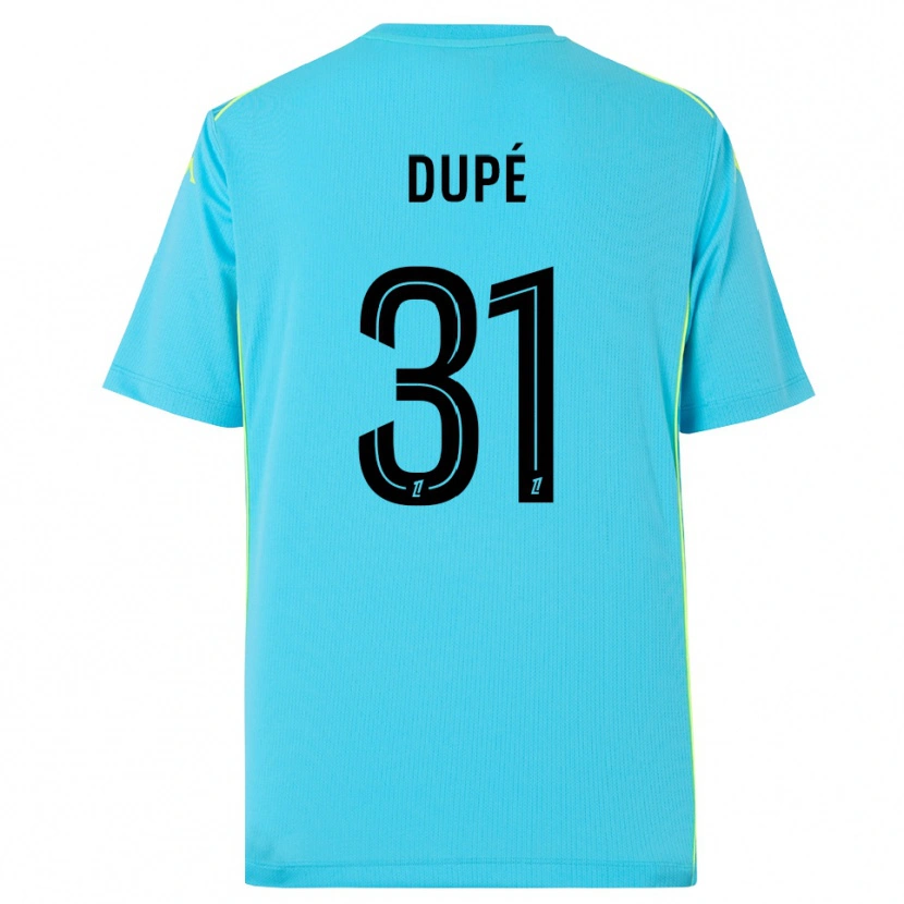 Danxen Børn Maxime Dupé #31 Himmelblå Sort Målmandstrøje 2025/26 Trøje T-shirt