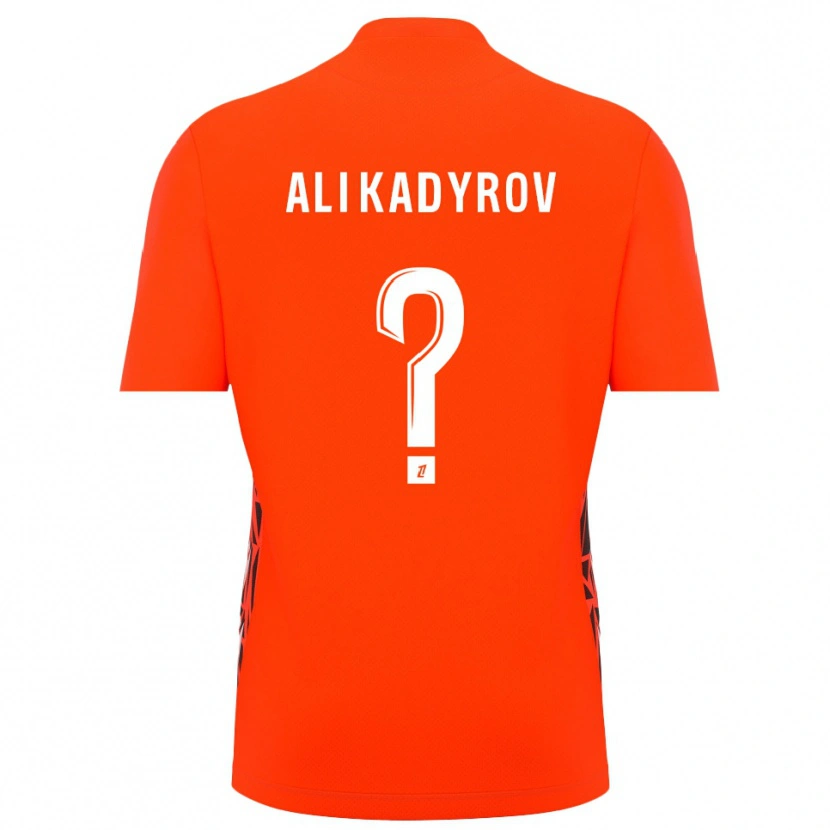 Danxen Børn Tourpal Ali Kadyrov #0 Orange-Hvid Målmandstrøje 2025/26 Trøje T-shirt