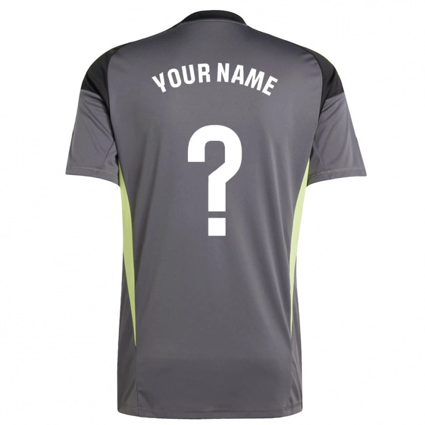 Danxen Børn CD Mirandes Mørk Grå Sort Målmandstrøje 2025/26 Trøje T-shirt