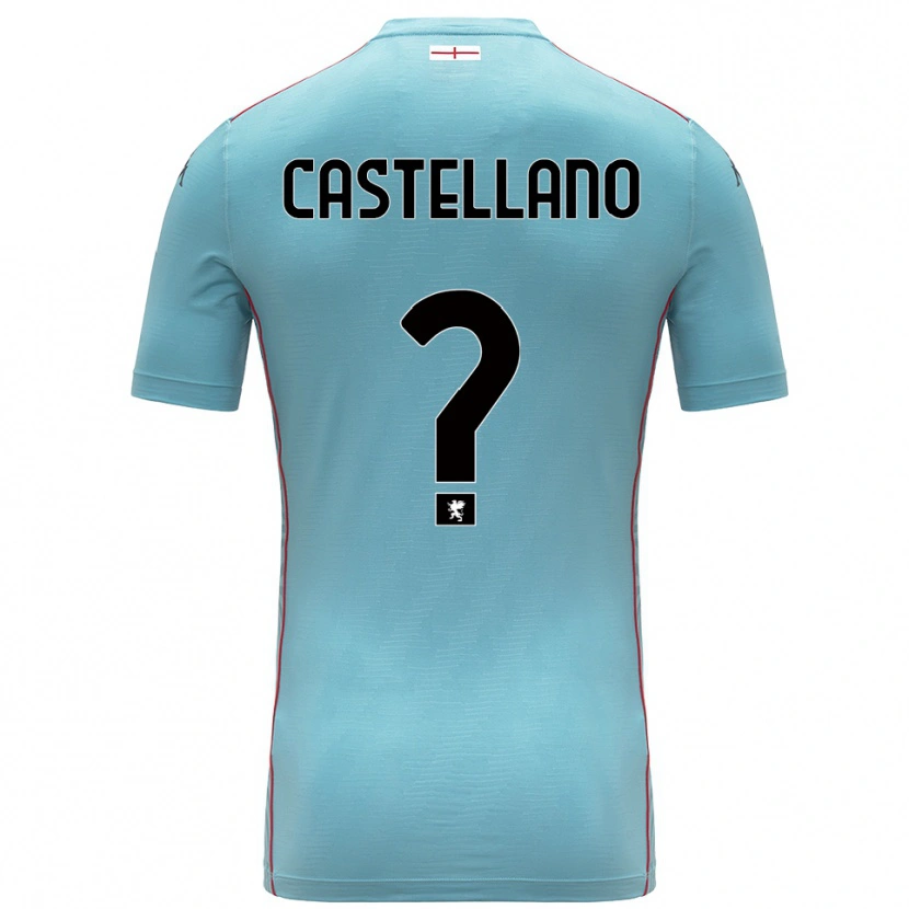 Danxen Børn Cristiano Castellano #0 Orange Grå Målmandstrøje 2025/26 Trøje T-shirt