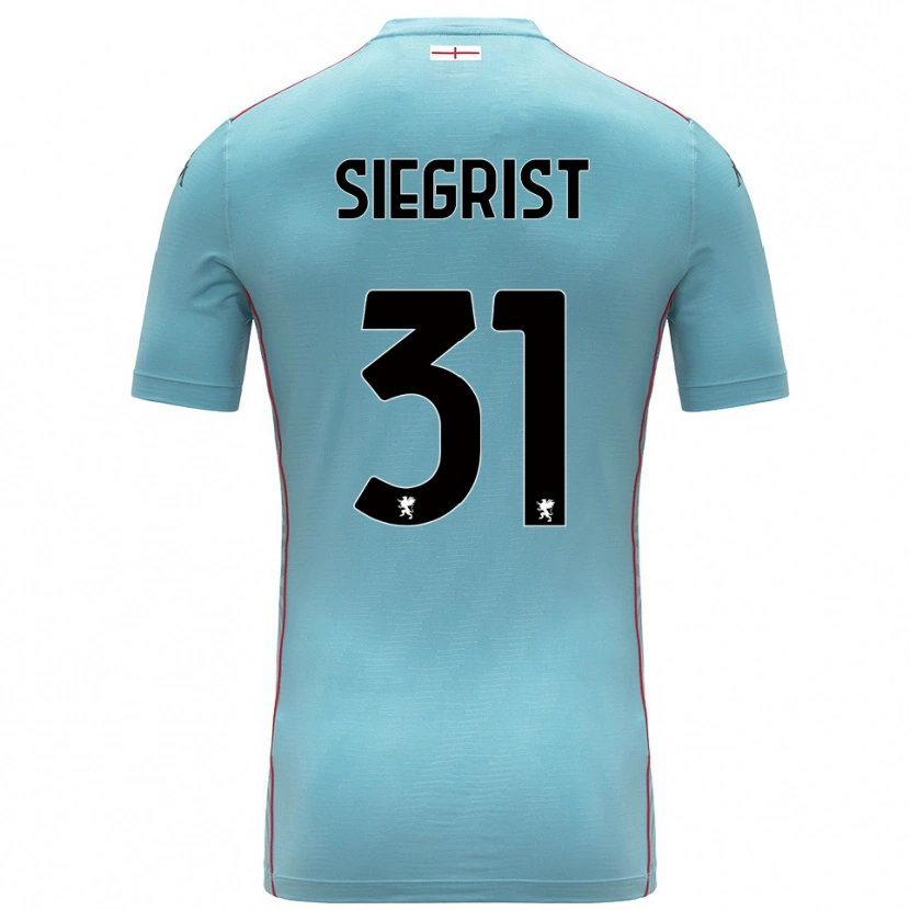 Danxen Børn Benjamin Siegrist #31 Orange Grå Målmandstrøje 2025/26 Trøje T-shirt
