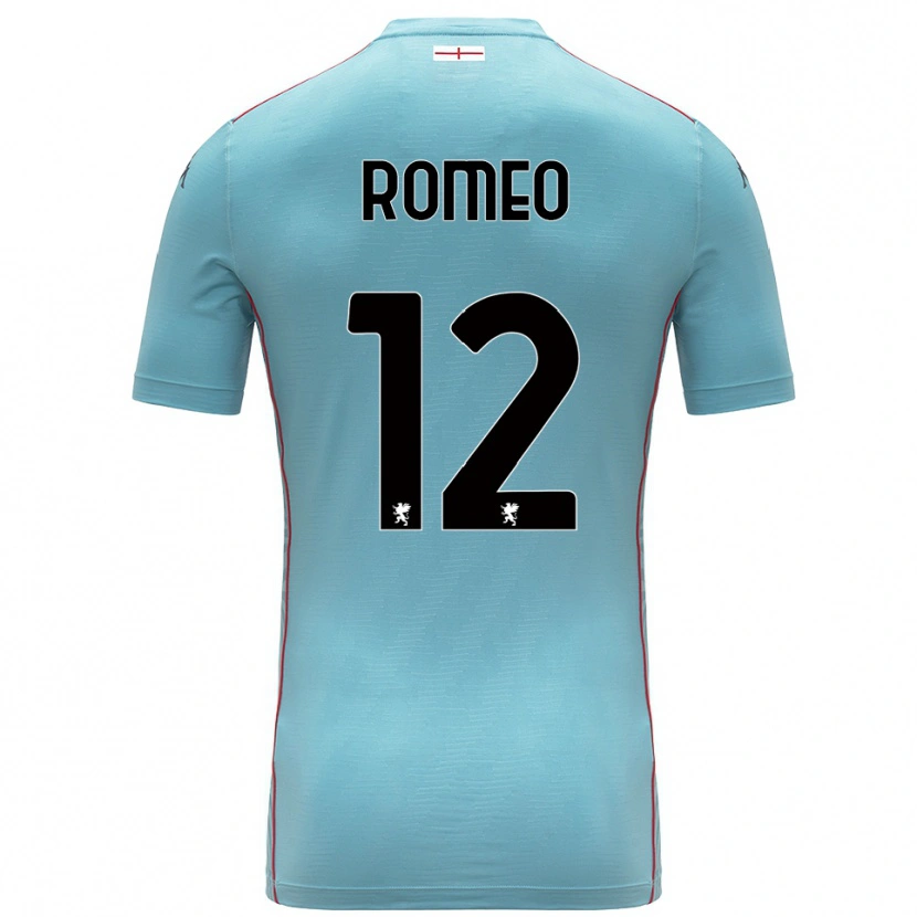 Danxen Børn Emanuele Romeo #12 Orange Grå Målmandstrøje 2025/26 Trøje T-shirt