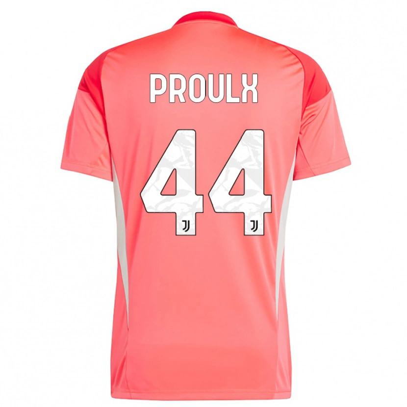 Danxen Børn Lysianne Proulx #44 Rød Orange Målmandstrøje 2025/26 Trøje T-shirt