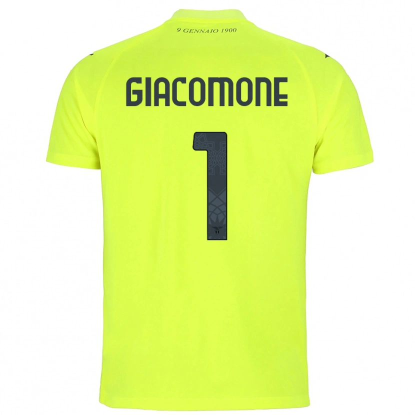 Danxen Børn Giacomo Giacomone #1 Fluorescerende Grøn Målmandstrøje 2025/26 Trøje T-shirt