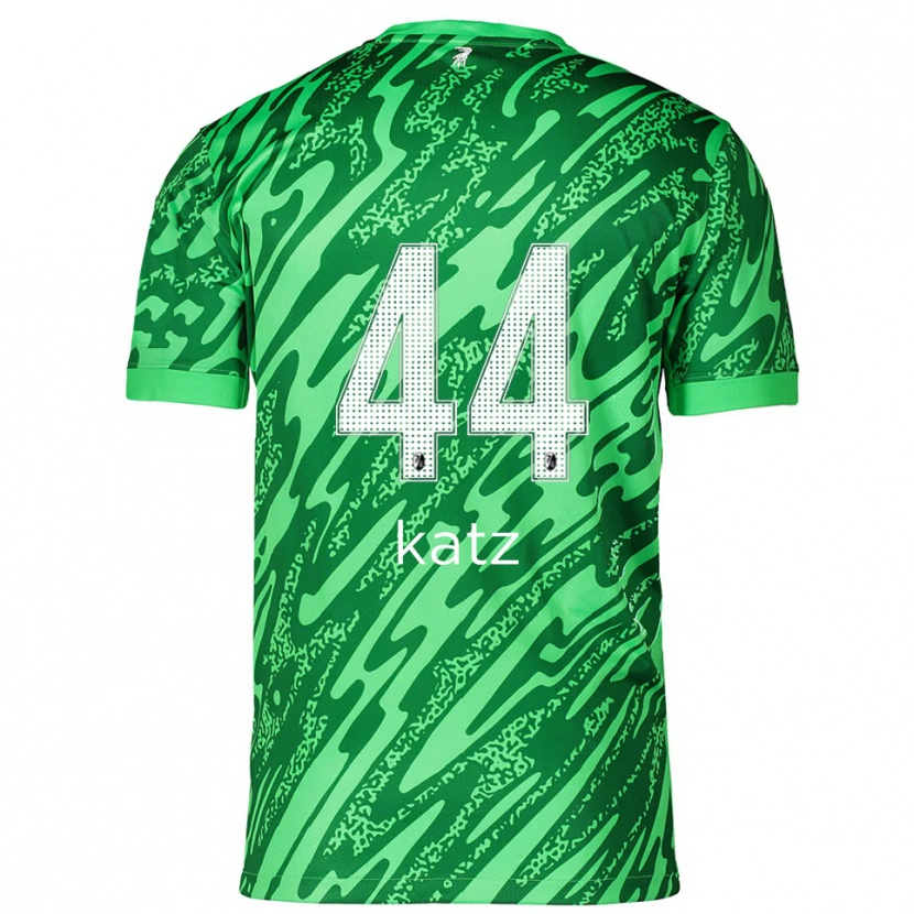 Danxen Børn Kilian Katz #44 Grøn Hvid Målmandstrøje 2025/26 Trøje T-shirt