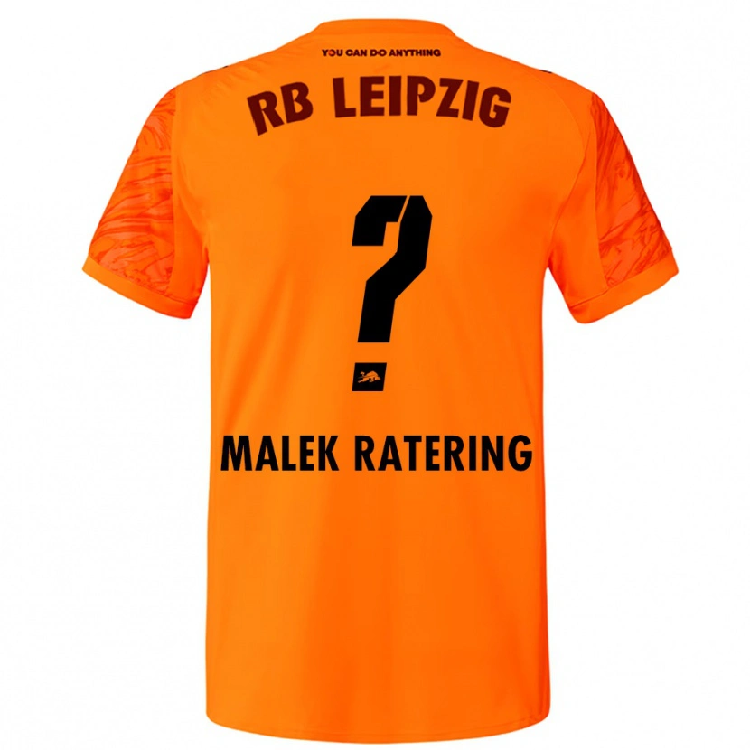 Danxen Børn Jakob Malek Ratering #0 Orange Rød Målmandstrøje 2025/26 Trøje T-shirt
